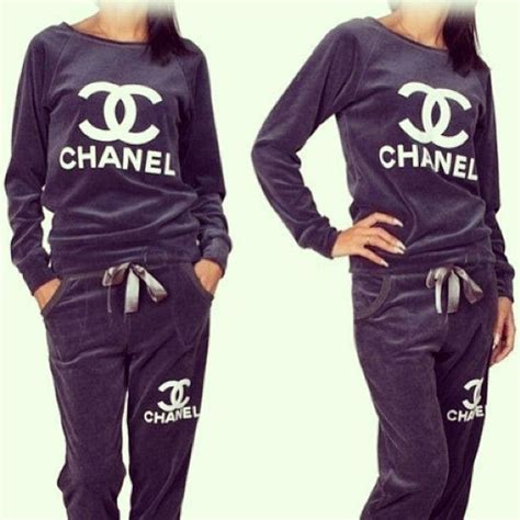 chanel pyjamas|chanel tracksuit for women.